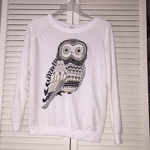 Small light sweatshirt